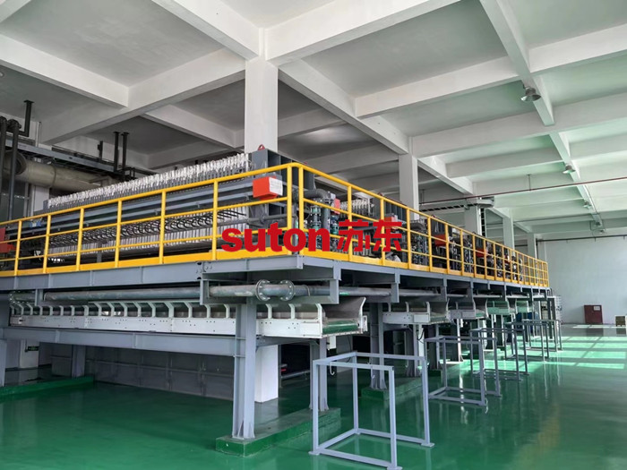 Application de la presse de filtre à plaque et à trame dans le passage du concentré de minerai de fer fin à Huizhou